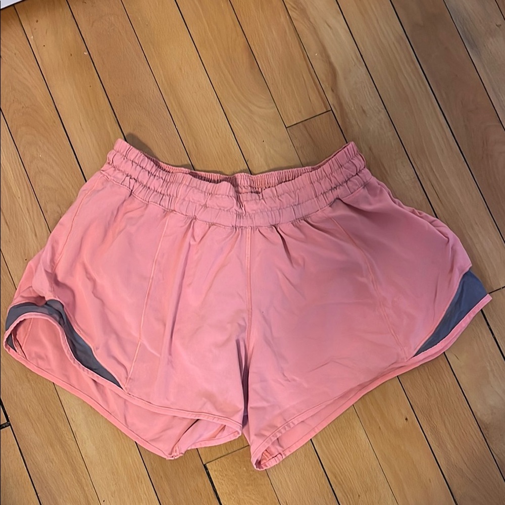 Lululemon Coral Running Shorts